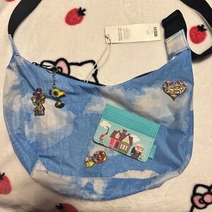 BAGGU Kids Cloudy Blue Crossbody Bag